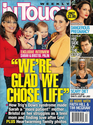 Illustration for article titled This Week In Tabloids: Angelina & Other Choosy Moms Choose Life, Meaning Babies